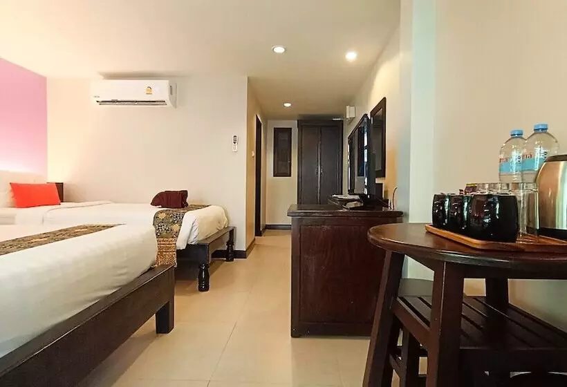 庭の見えるスタンダードトリプルルーム, Chaweng Garden Beach Resort Sha Plus