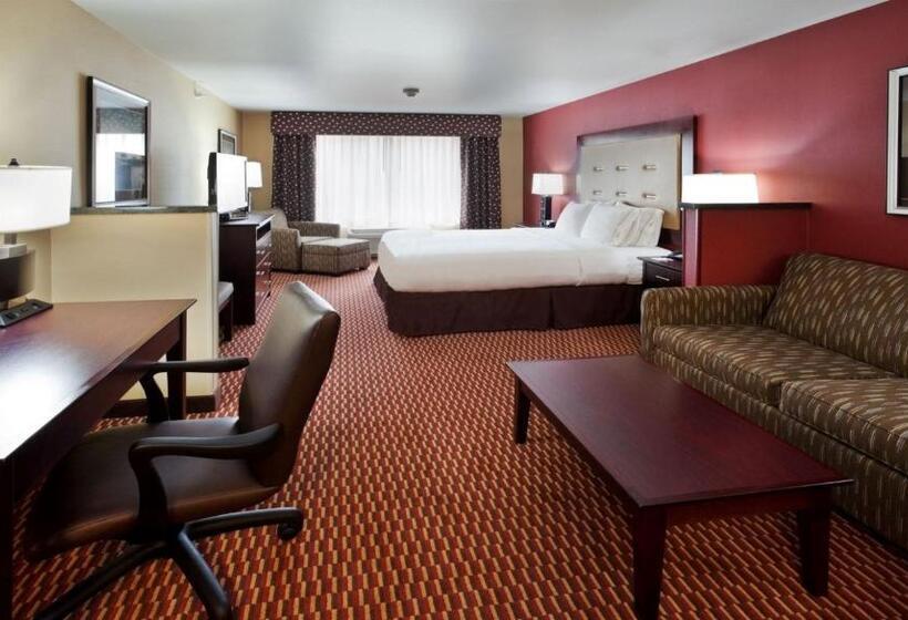 キングサイズベッドのスイートルーム, Holiday Inn Express And Suites Great Falls, An Ihg