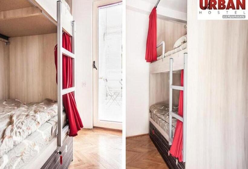 تختخواب در اتاق مشترک, Urban Hostel & Apartments