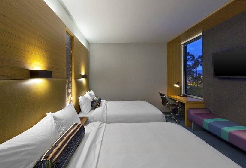 חדר סטנדרט שתי מיטות זוגיות, Aloft Bogota Airport