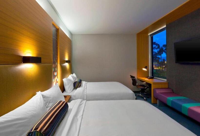 스탠다드 룸 더블 침대 2개, Aloft Bogota Airport