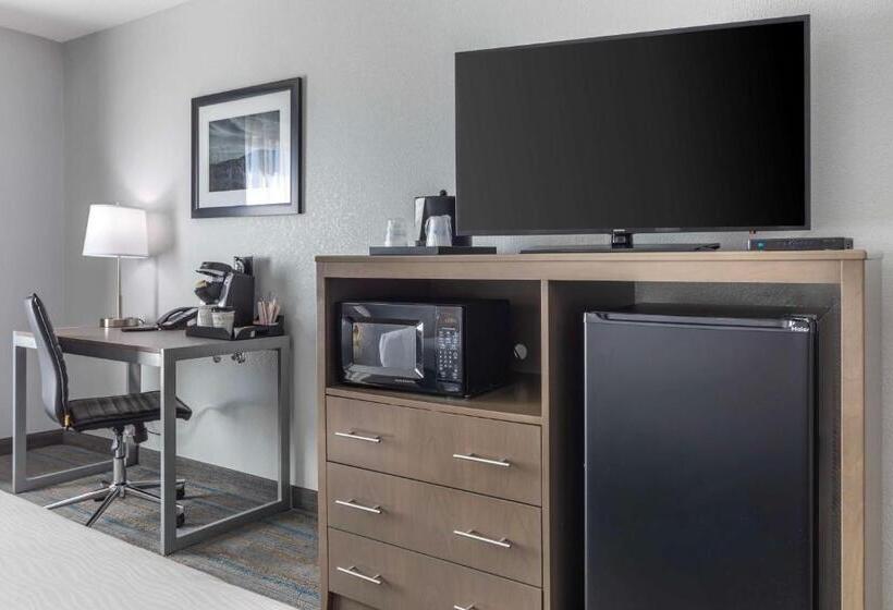 מיטת קינג בסוויטה, Best Western Plus Stephenville Inn