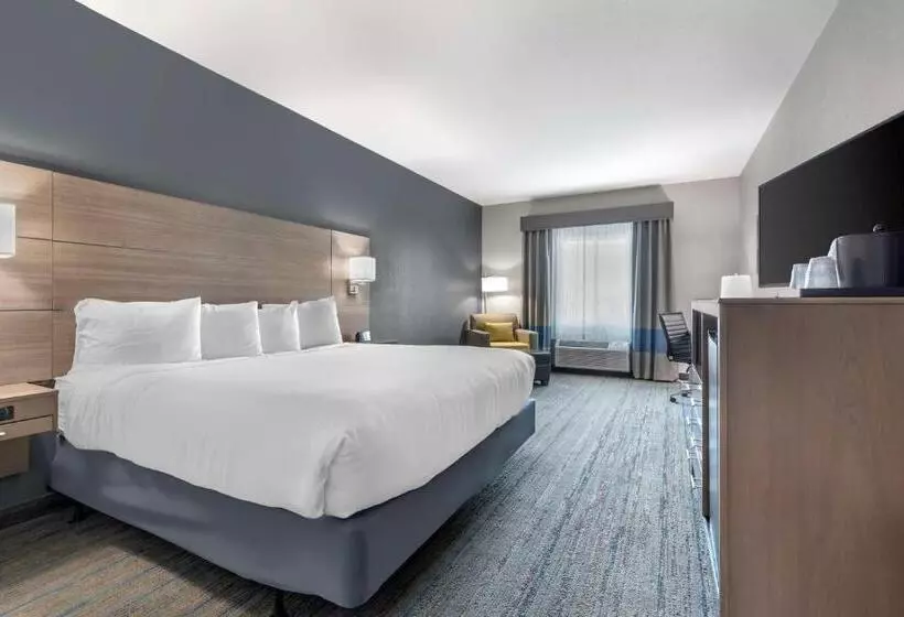 身障者適用キングサイズベッドルーム, Best Western Plus Stephenville Inn