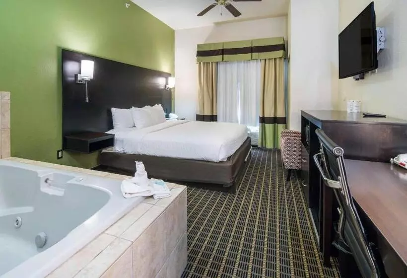 ハイドロマッサージバス付きスイート, Clarion Inn & Suites Weatherford South
