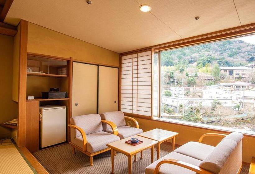 수피리어 룸 강 전망, Hakone Yumoto Onsen Hotel Kajikaso