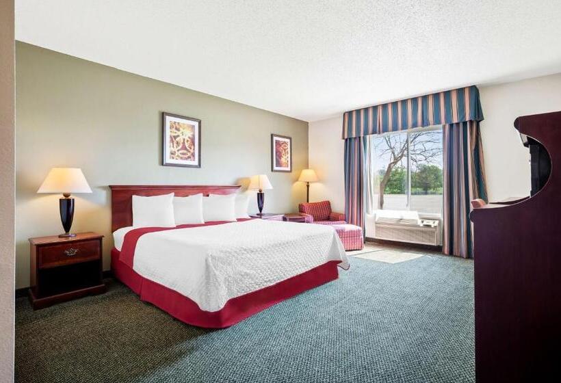 غرفة قياسية سرير كينج لذوى الإحتياجات الخاصة, Best Western Annawan Inn