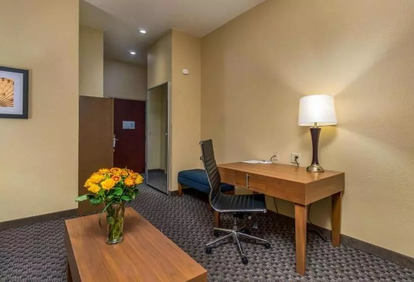 キングサイズベッドのデラックスルーム, Best Western Plus Shamrock Inn & Suites
