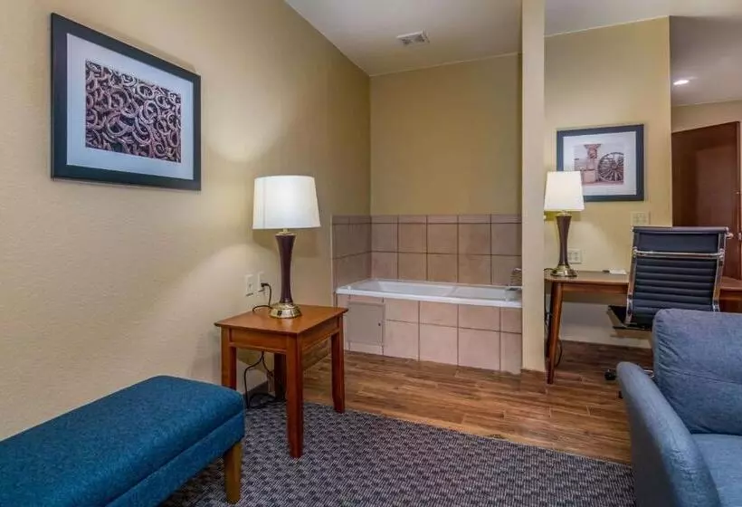 身障者適用クイーンサイズベッドルーム, Best Western Plus Shamrock Inn & Suites