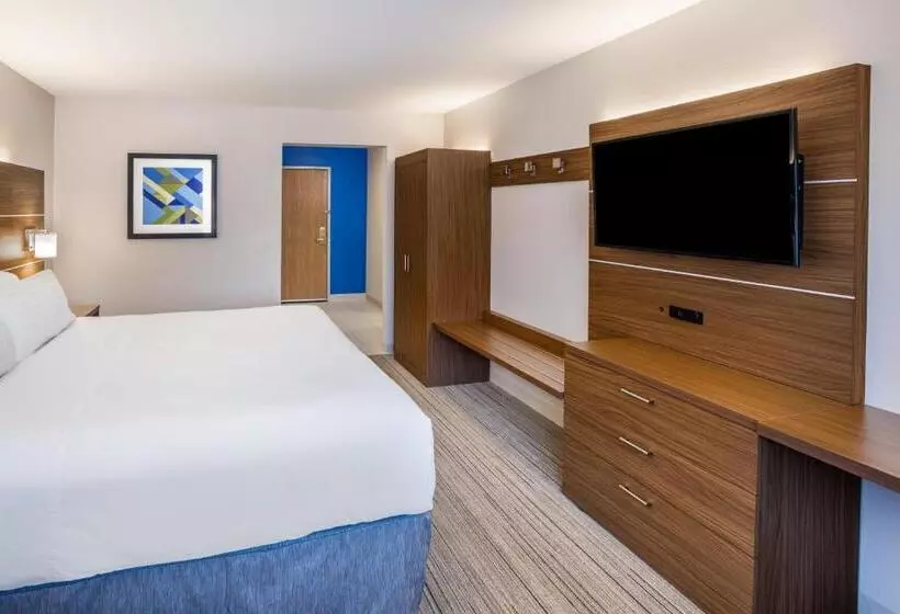 身障者適用キングサイズベッドルーム, Holiday Inn Express Wisconsin Dells, An Ihg