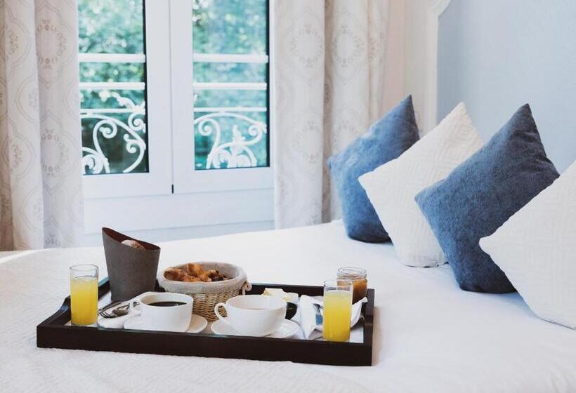 Номер Deluxe, Hôtel Restaurant U Castellu Vizzavona