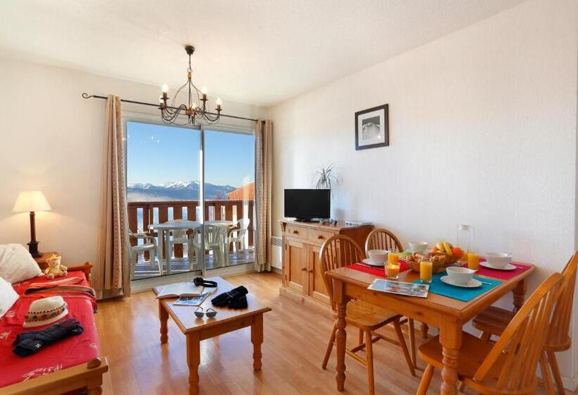 Апартаменты 1 Спальня, Residence Nemea Les Chalets Du Belvedere