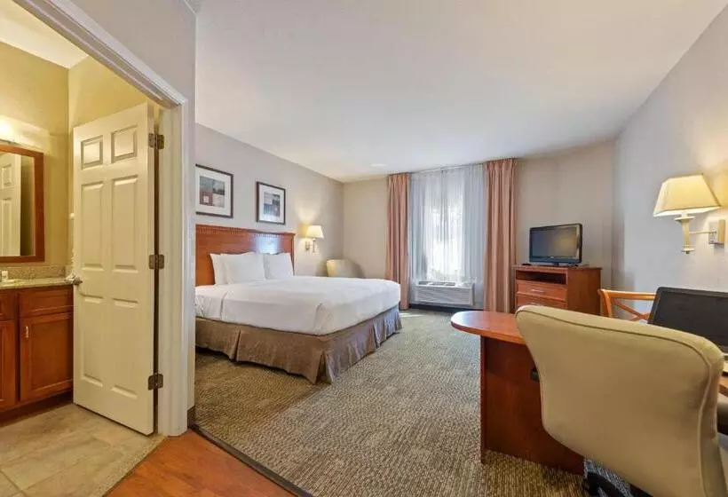 キングサイドベッドのスタンダードワンルーム, Extended Stay America Suites  Mcalester  Hwy 69