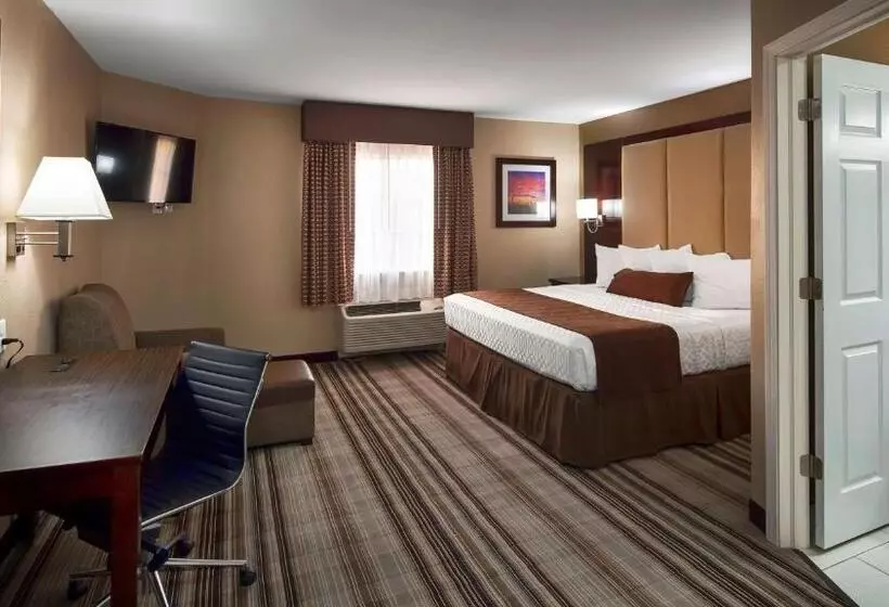 身障者適用キングサイズベッドルーム, Best Western Plus Crawfordsville
