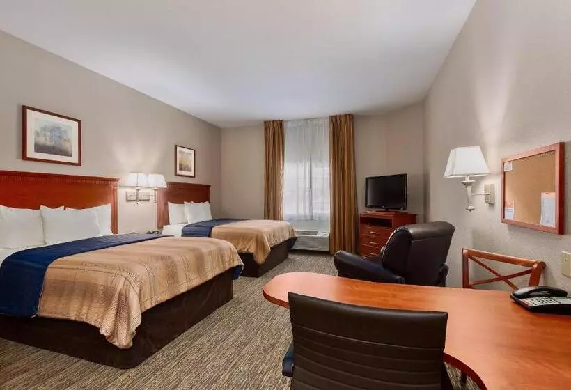身障者適用スイートルーム, Candlewood Suites Decatur Medical Center, An Ihg