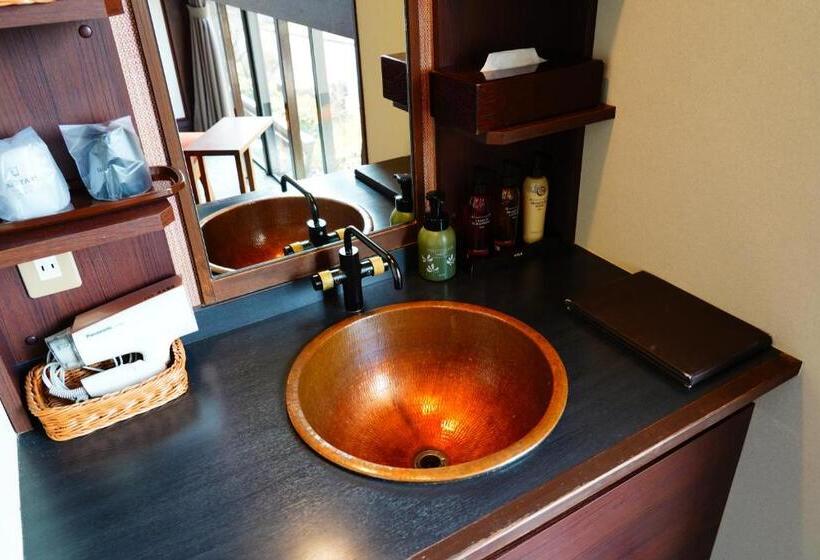 חדר סטנדרט נוף לאגם, Dantokan Kikunoya