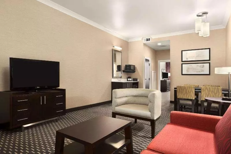 キングサイズベッドのスイートルーム, Embassy Suites By Hilton St. Louis Downtown