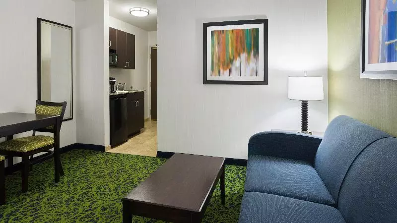 キングサイズベッドのスイートルーム, Holiday Inn Express And Suites Stroudsburg Poconos, An Ihg