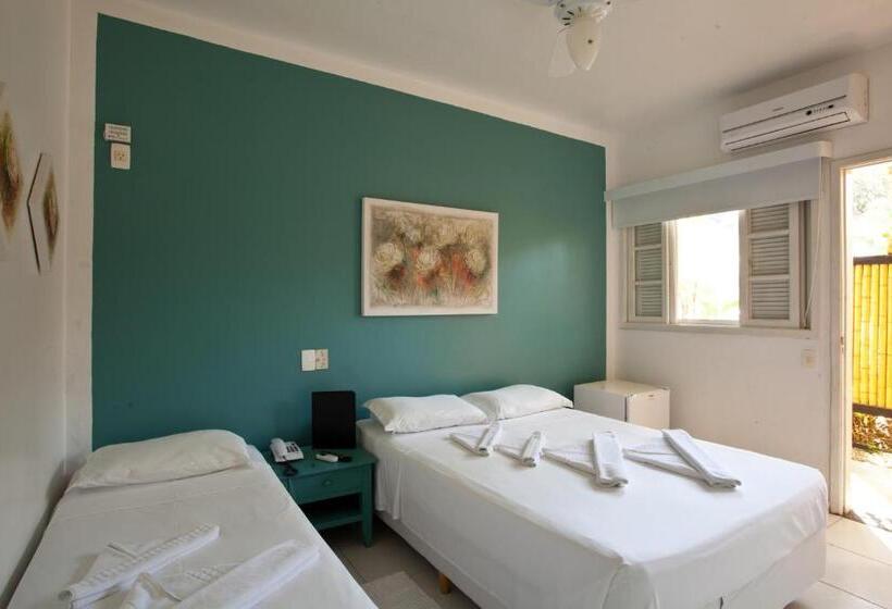 اتاق استاندارد سه نفره, Pousada Camburioca