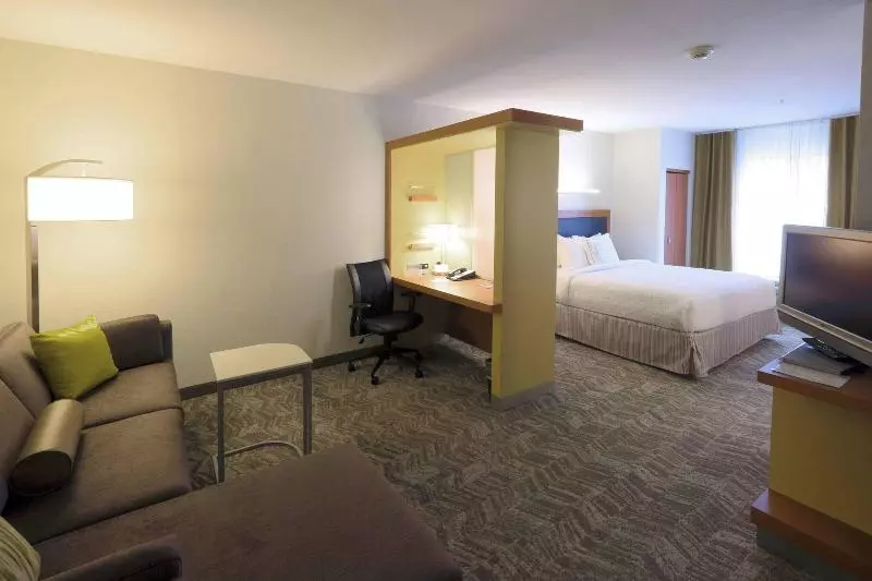 キングサイズベッドのスイートルーム, Springhill Suites By Marriott Albany Latham Colonie