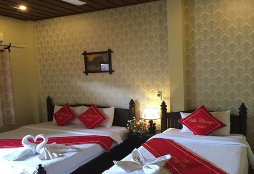 חדר סטנדרט לשלושה עם מרפסת, Villa Champa