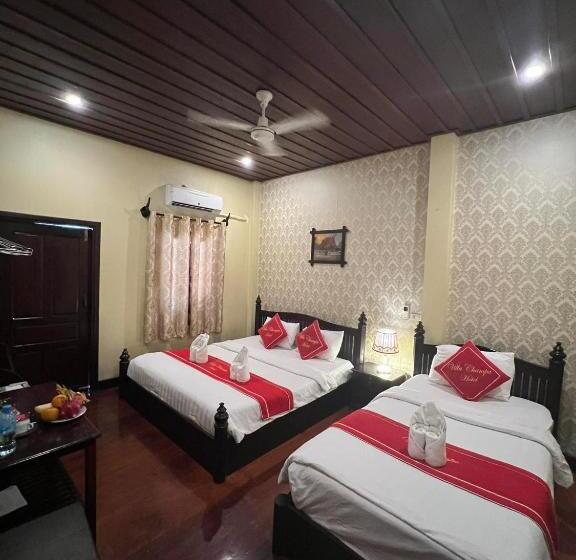 חדר סטנדרט לשלושה עם מרפסת, Villa Champa