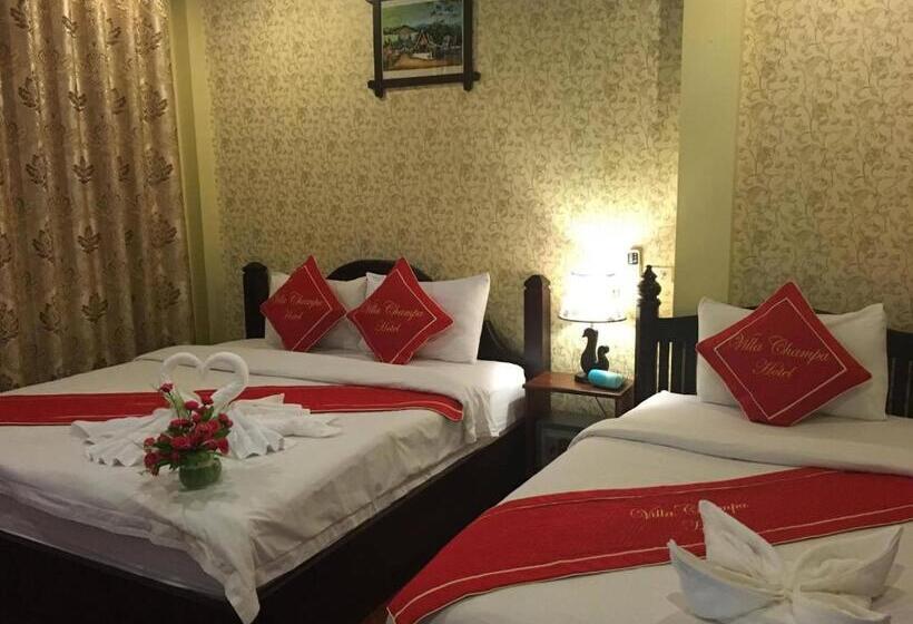 חדר סטנדרט לשלושה עם טרסה, Villa Champa