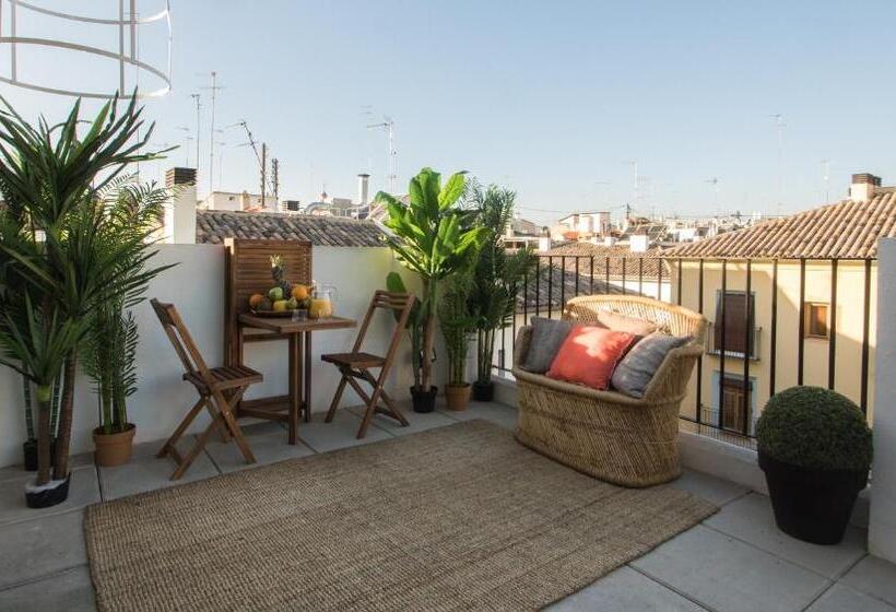 اتاق استاندارد با تراس, Cosy Rooms Tapinería