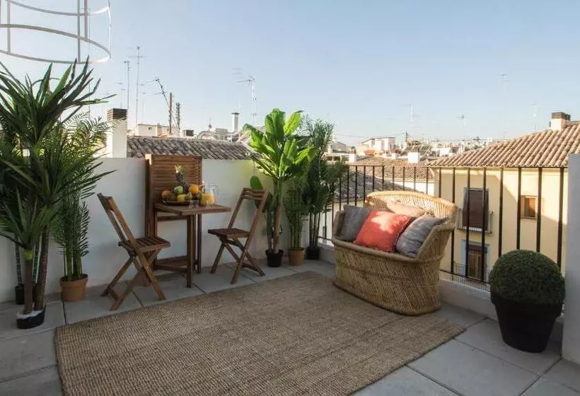 اتاق استاندارد با تراس, Cosy Rooms Tapinería