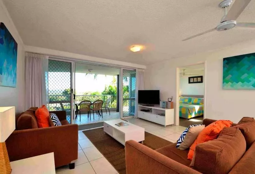 Huoneisto 2 Makuuhuonetta Parveke, Noosa Hill Resort