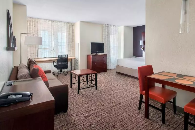 キングサイドベッドのスタンダードワンルーム, Residence Inn Alexandria Old Town South At Carlyle