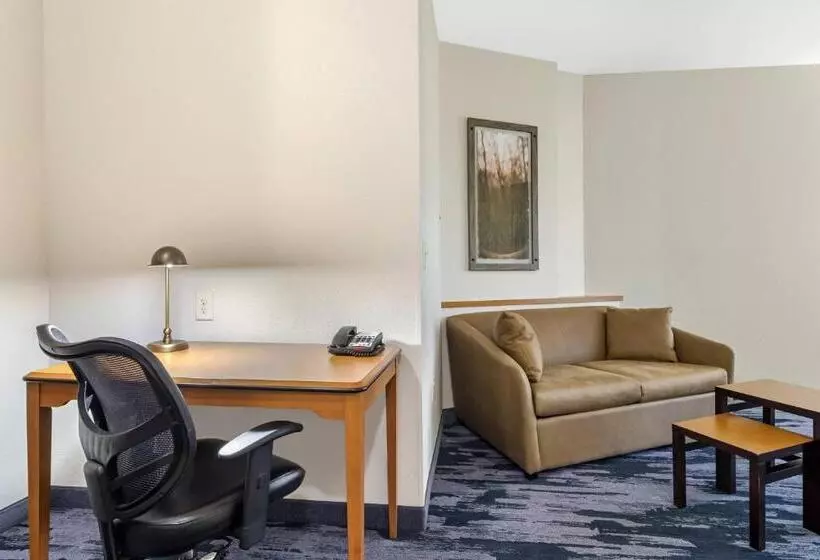 キングサイズベッドのスイートルーム, Fairfield Inn & Suites By Marriott Commerce