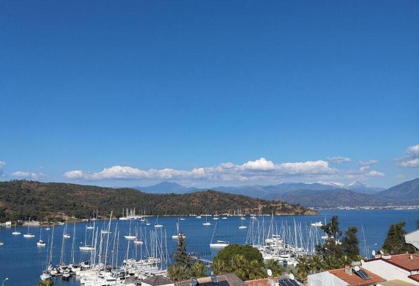 Апартаменты Пентхаус 1 Спальня, Duygu Apart Spellbinding Sea Views