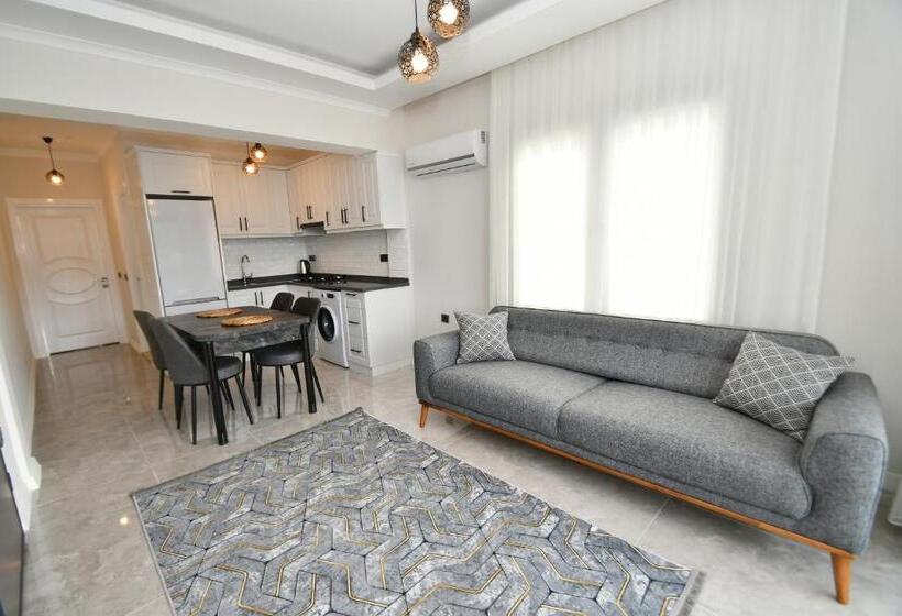 Апартаменты 1 Спальня Вид на Море, Duygu Apart Spellbinding Sea Views