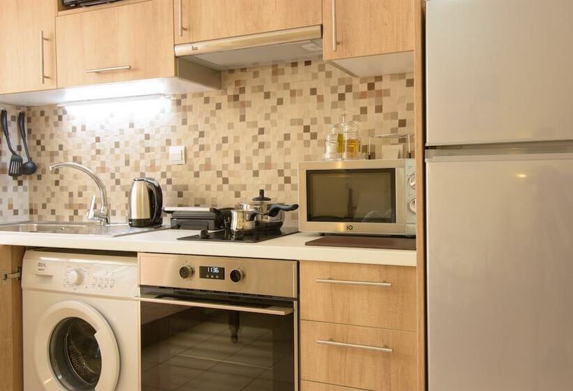 带1个卧室的高级公寓, Ammoudara Beach Hotel Apartments