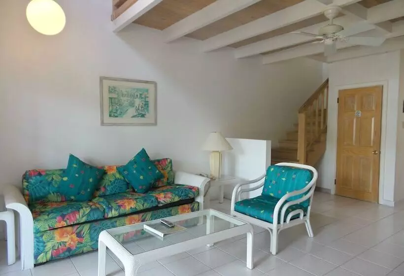 2 Bedroom Apartment Side Sea View, Dickenson Bay Cottages