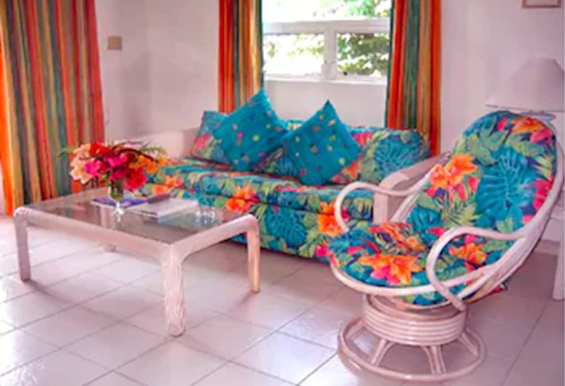 2 Bedroom Apartment Side Sea View, Dickenson Bay Cottages