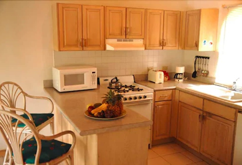 2 Bedroom Apartment Side Sea View, Dickenson Bay Cottages