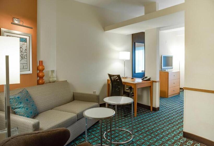 스탠다드 스튜디오 킹침대, Fairfield Inn & Suites Lake City