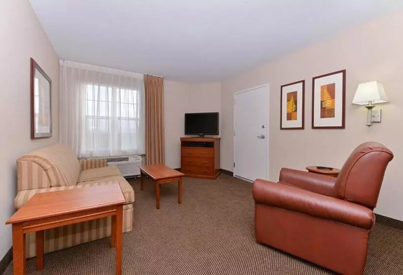 キングサイズベッドのスイートルーム, Candlewood Suites Elmira Horseheads, An Ihg