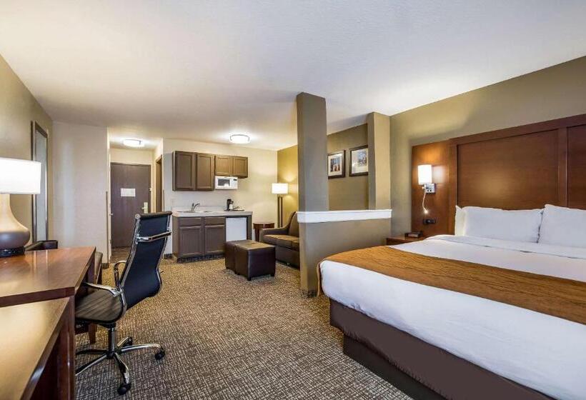 Люкс Кровать Кинг, Comfort Inn & Suites Fairborn Near Wright Patterson Afb