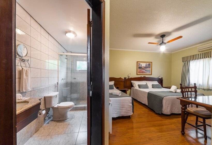 غرفة ديلوكس ثلاثية, Pousada Monte Felice Recanto Da Lua