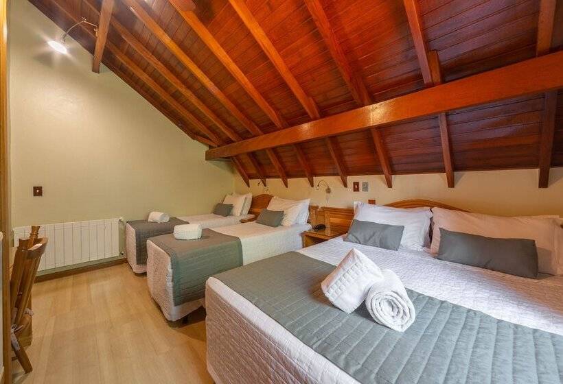 غرفة ديلوكس رباعية, Pousada Monte Felice Recanto Da Lua