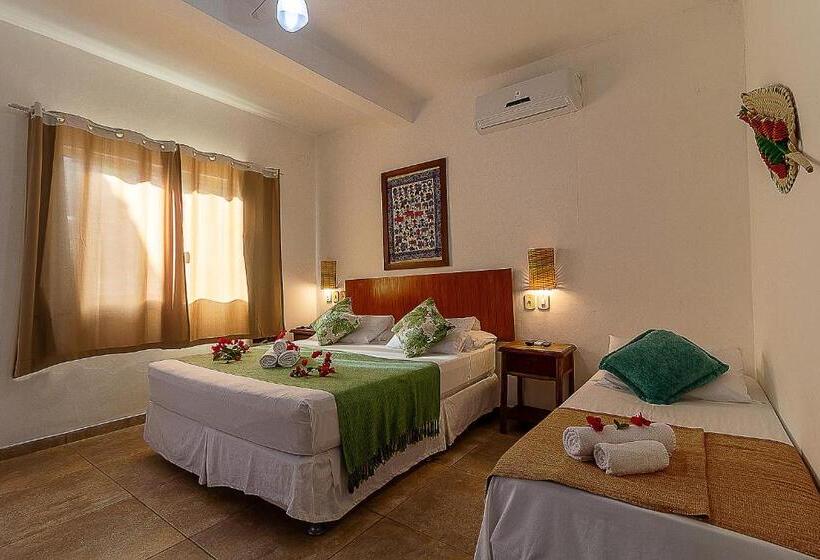 חדר דלוקס לארבעה, Pousada Pe Na Estrada