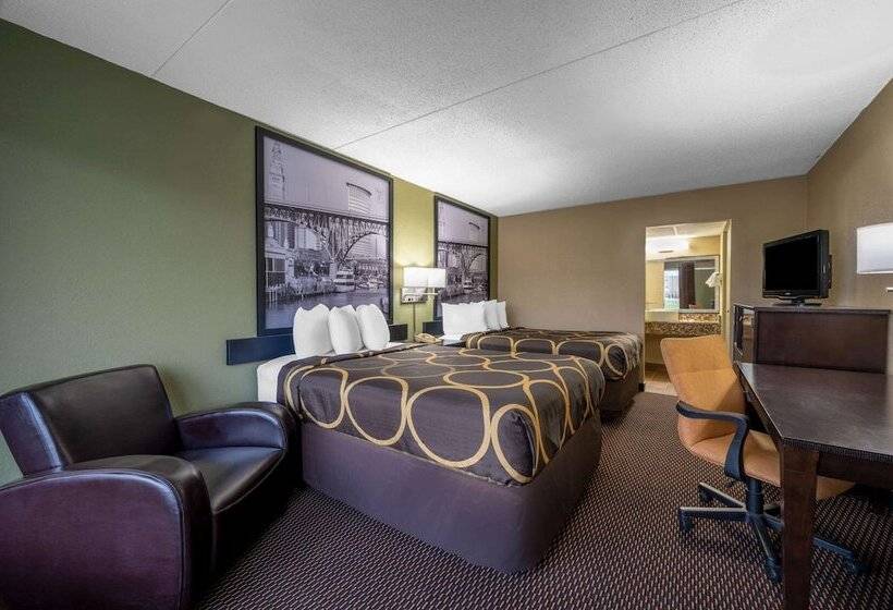 Номер Стандарт 2 Двуспальные Кровати, Super 8 By Wyndham Perrysburg Toledo