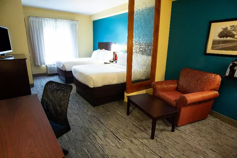 身障者適用キングサイズベッドルーム, Holiday Inn Express Harrisburg West, An Ihg