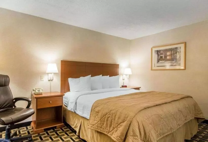 キングサイズベッドのスタンダードルーム, Quality Inn & Suites Ridgeland