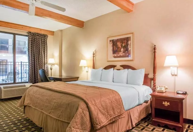 キングサイズベッドのスイートルーム, Quality Inn & Suites Ridgeland