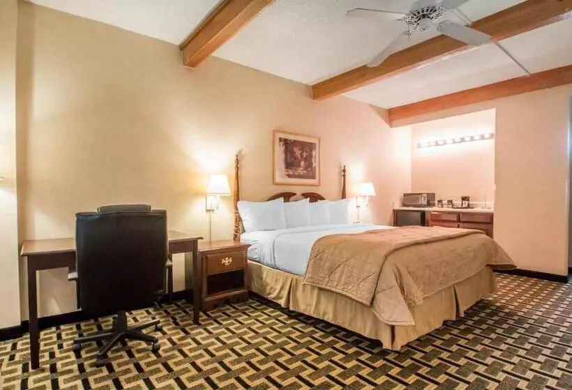 キングサイズベッドのスイートルーム, Quality Inn & Suites Ridgeland
