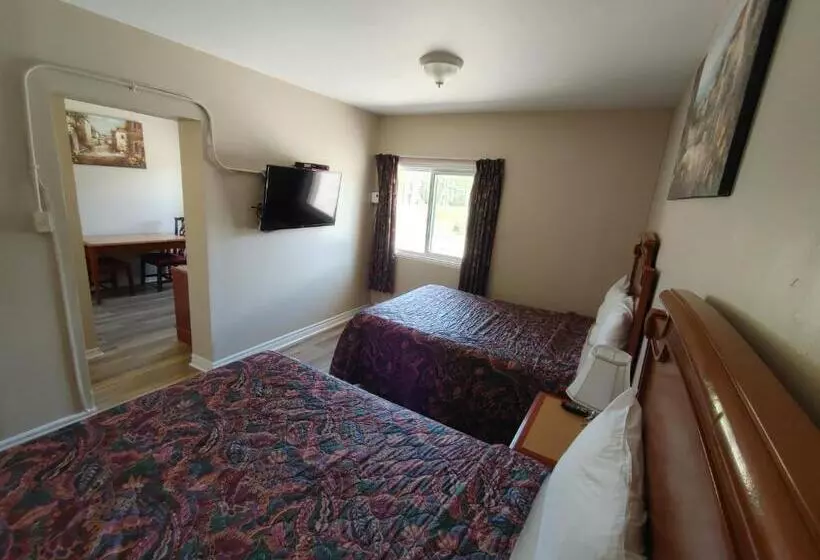２ダブルベッドのスタンダードルーム, Relax Inn Collingwood