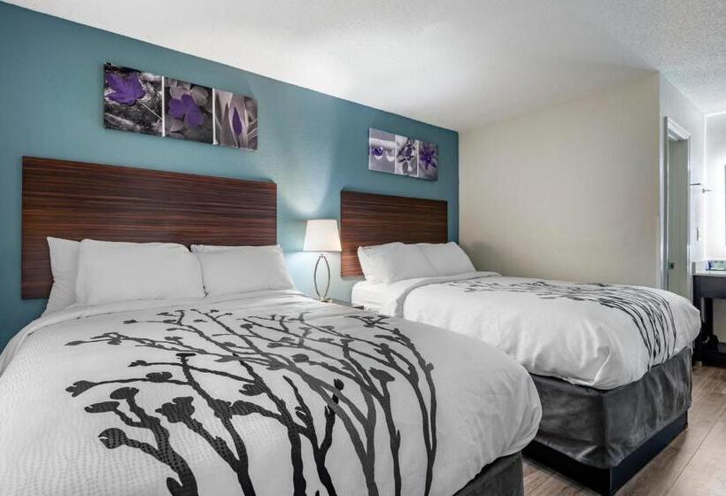 Номер Стандарт 2 Двуспальные Кровати, Sleep Inn  Salisbury I85